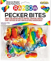 Rainbow Pecker Bites Edible Candy Party Gifts and Novelties